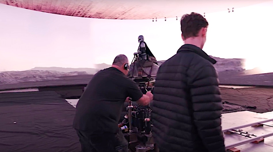 The Mandalorian behind the scenes